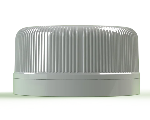 28mm. Vidalı Kilitli Pet Şişe Kapağı (1Paso - 120Tırnak - 1881PCO)
