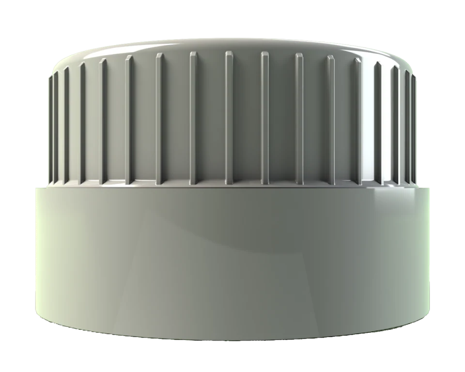 32/21mm · غطاء بالكبس · PET · قطعتان · غشاء قابل للتمزيق